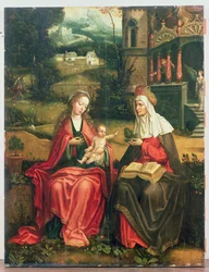 Madonna und Kind mit der heiligen Anna